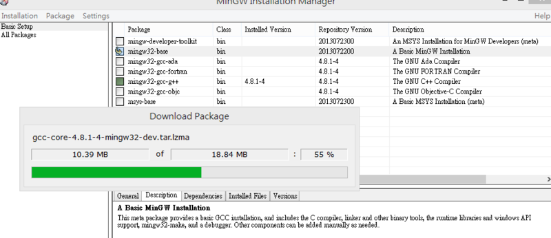 install mingw32-base.PNG